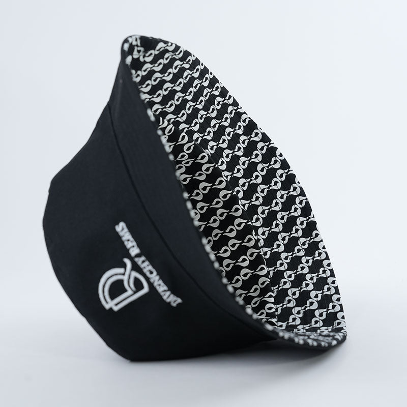 The Breezy Brim Bucket Hat (Double sided) Embroidery.