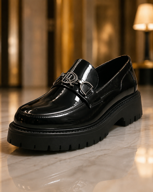 DR SIGNATURE PLATFORM LOAFERS