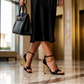 DR SIGNATURE HEEL SANDALS