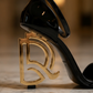 DR SIGNATURE HEEL SANDALS