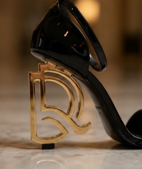 DR SIGNATURE HEEL SANDALS