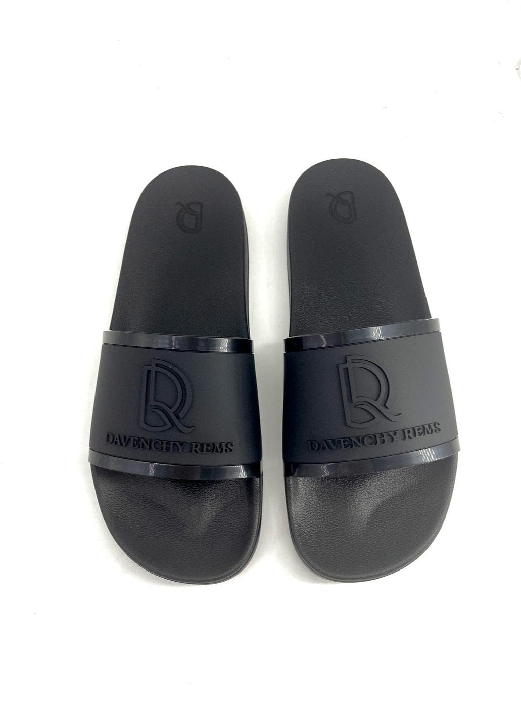 DR Black Slippers