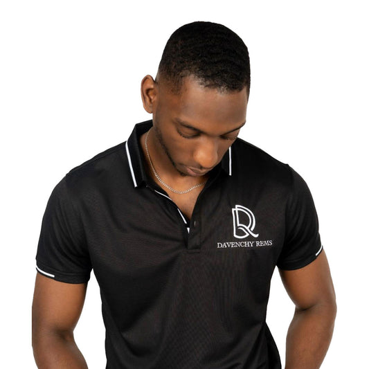 DR Black Polo - Men