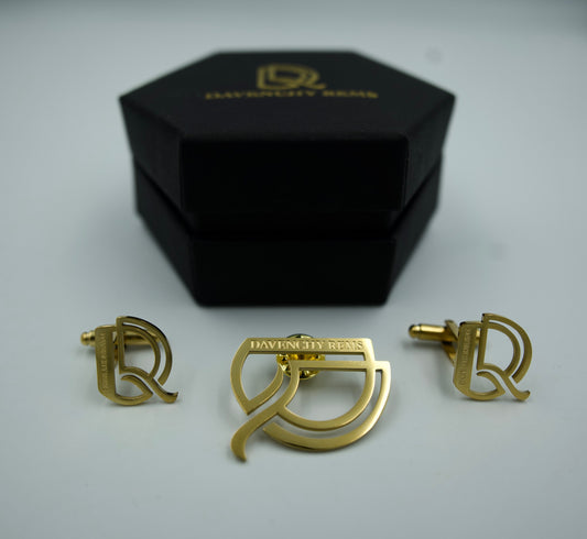 DR Cufflinks and Pins