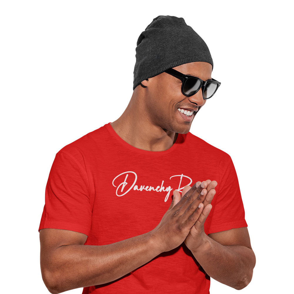 Signature Red T-Shirt - Mens – Davenchy Rems