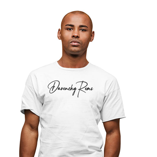 DR Signature White T-Shirt